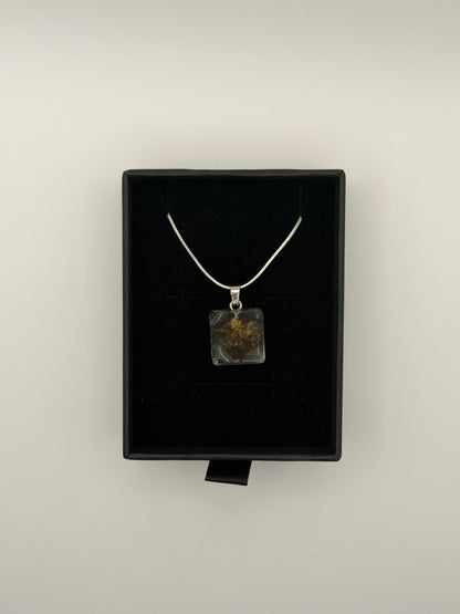 Bud Chain Schlangen Kette Echtsilber