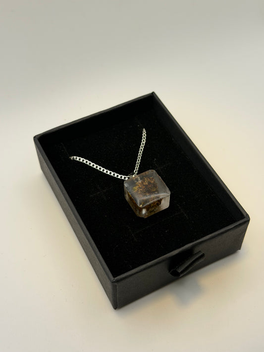 Bud Chain Flat Cubankette Echtsilber