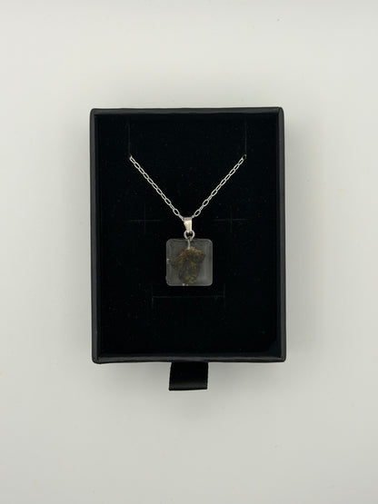 Bud Chain Paperclip Kette Echtsilber