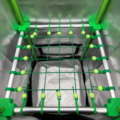 BudNet Modulares SCROG Netz – Grownetz für Growbox | 40x40 bis 120x120 cm