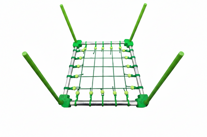 BudNet Modulares SCROG Netz – Grownetz für Growbox | 40x40 bis 120x120 cm