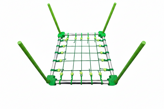 BudNet Modulares SCROG Netz – Grownetz für Growbox | 40x40 bis 120x120 cm